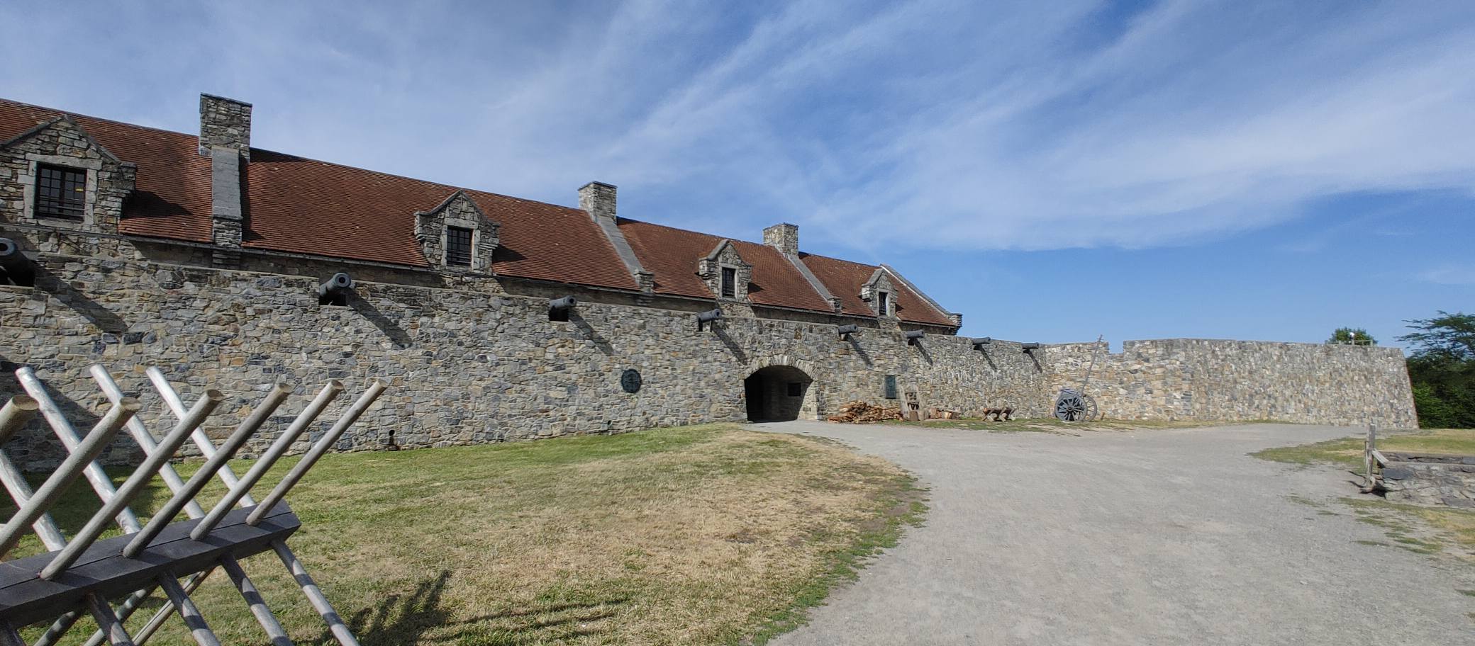 Front Entrance to Fort Ticonderoga