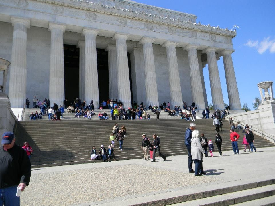 The Lincoln Memorial and Reflecting Pool in Washington, D.C.